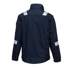 Chaqueta Ignifuga para soldar Azul Navy PortWest FR68