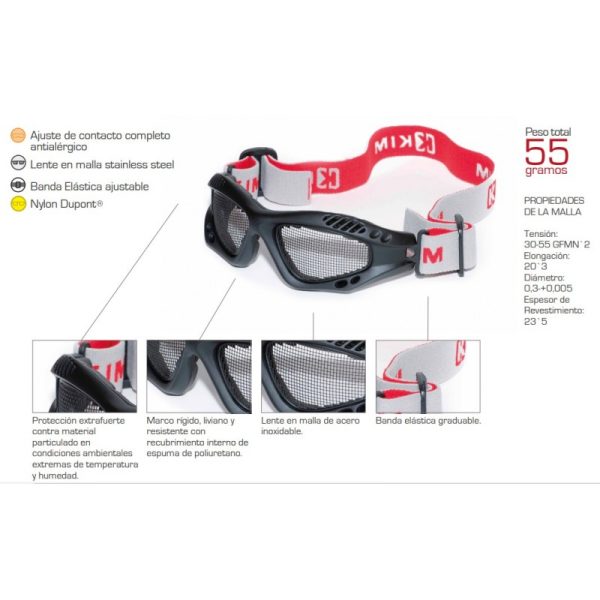 Gafas de Seguridad Kim 40