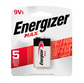 Batería Energizer Alcalina 9V