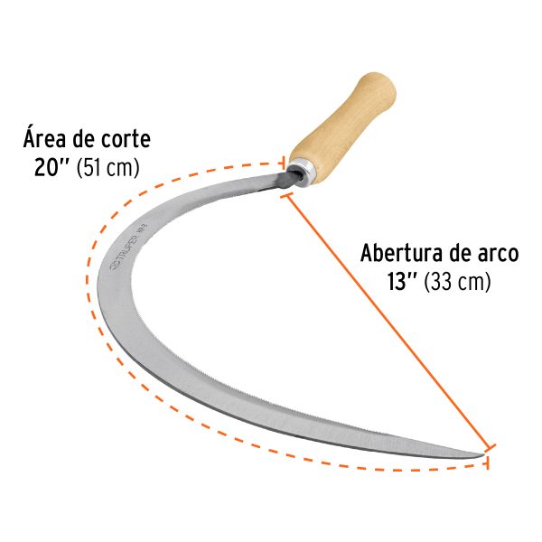 Hoz Dentada Truper #2 Ref: 15122