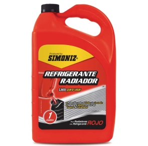 Refrigerante para Radiador Simoniz Rojo x Galón